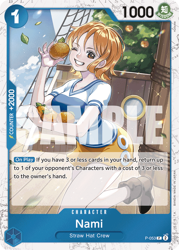 P-053 Nami (Reprint) (Foil)