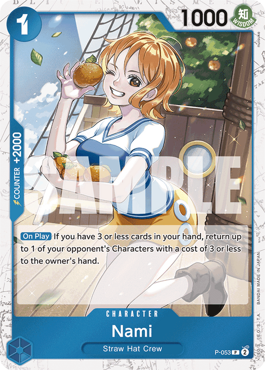 P-053 Nami (Reprint) (Foil)