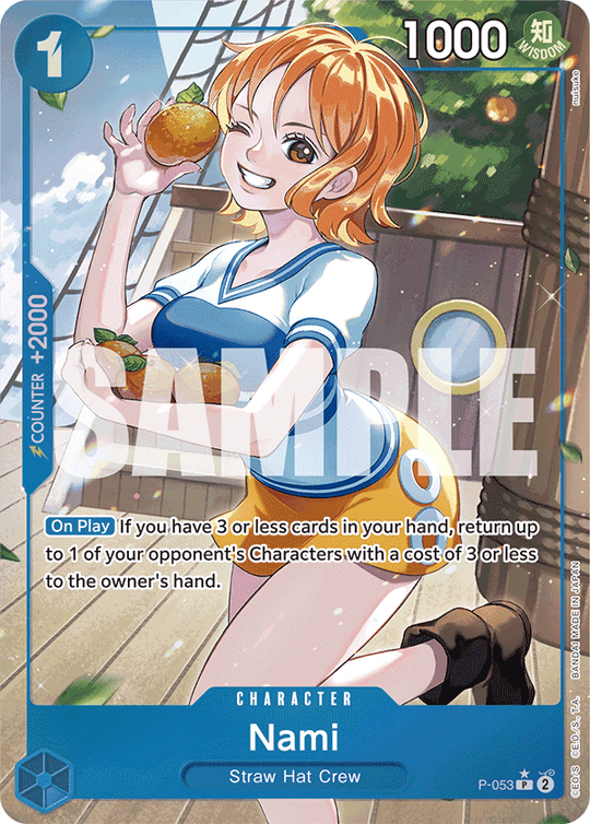 P-053 Nami (Reprint) (Alternate Art)