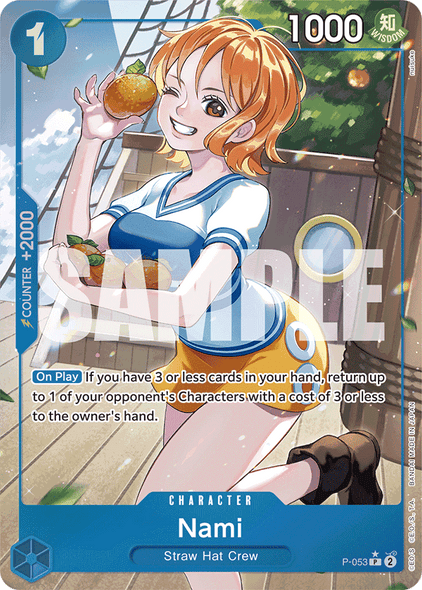 P-053 Nami (Reprint) (Alternate Art)