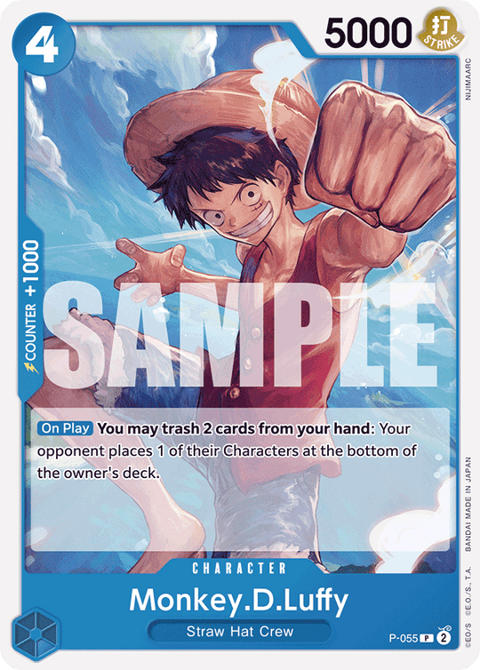 P-055 Monkey.D.Luffy (Reprint)