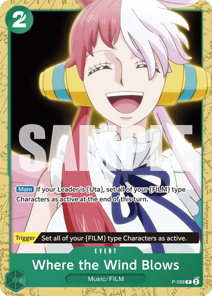 P-058, P, Where the Wind Blows (ST16)