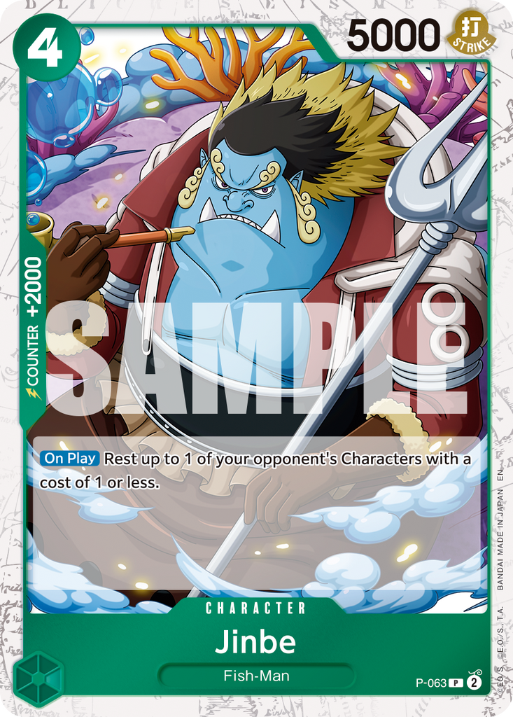P-063, P, Jinbe (PRB02 Foil)