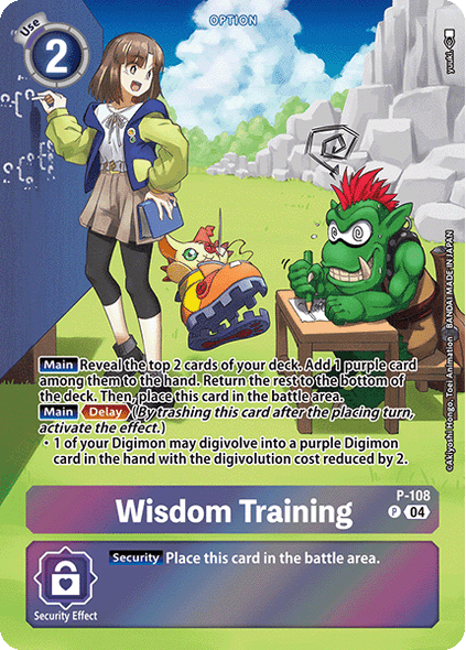 P-108, P, Wisdom Training (ST19 Reprint Version)