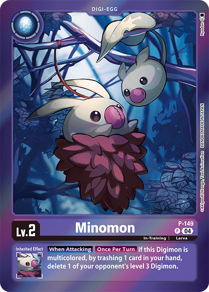 P-149, P, Minomon (SLS Alternate Art)