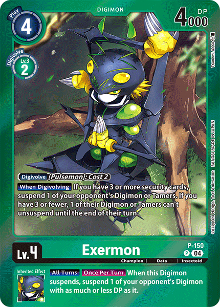 P-150, P, Exermon (SLS Alternate Art)