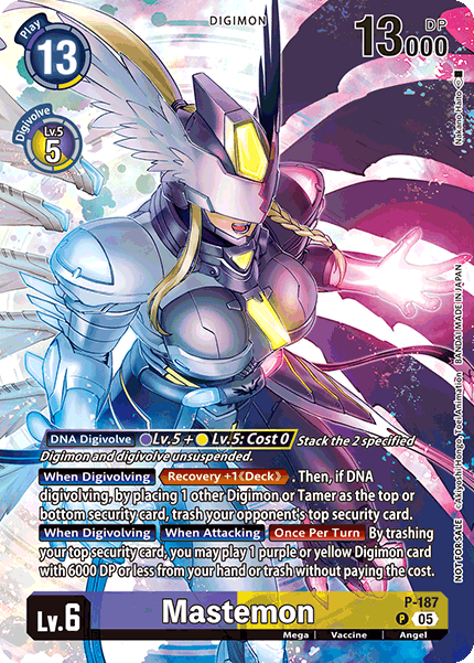 P-187, P, Mastemon (BT21 Box Topper)