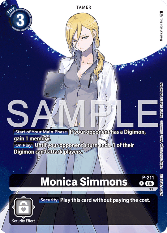 P-211, P, Monica Simmons (BT23 Box Topper)