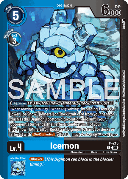 P-215, P, Icemon
