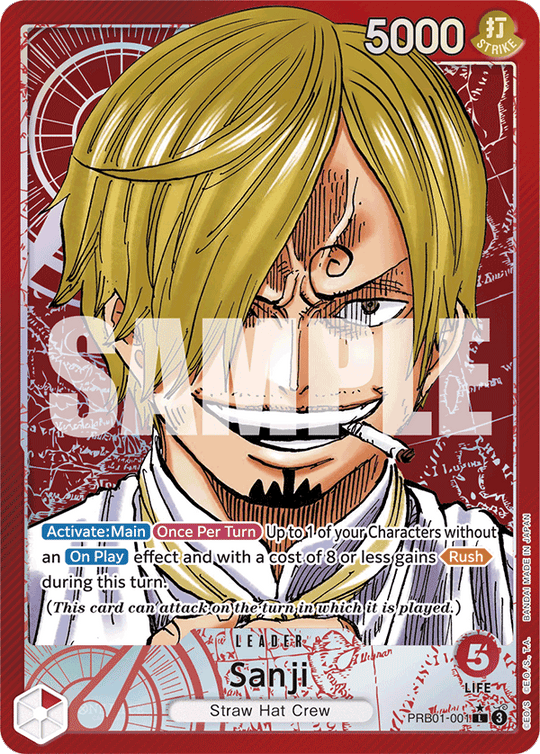 PRB01-001 L, Sanji (Alternate Art)
