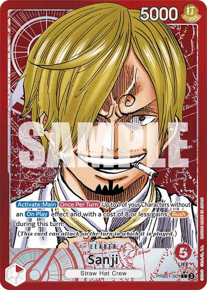 PRB01-001 L, Sanji (Alternate Art)