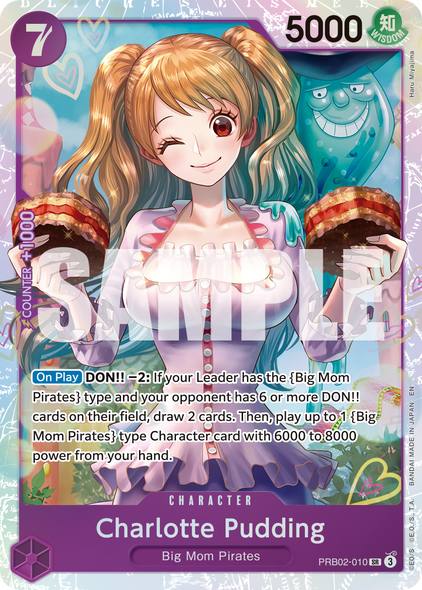 PRB02-010, SR, Charlotte Pudding