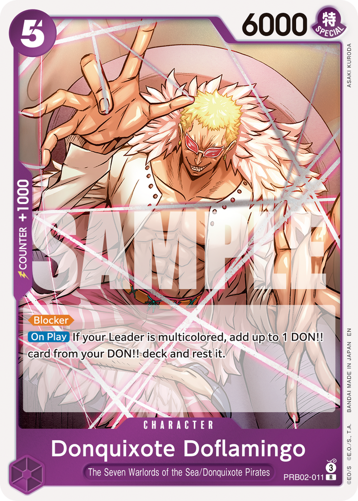 PRB02-011, R, Donquixote Doflamingo