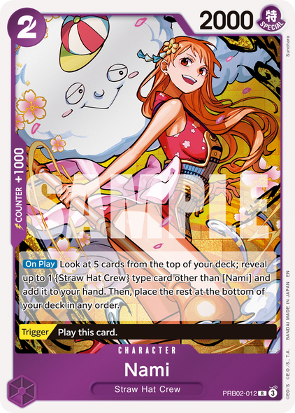 PRB02-012, R, Nami