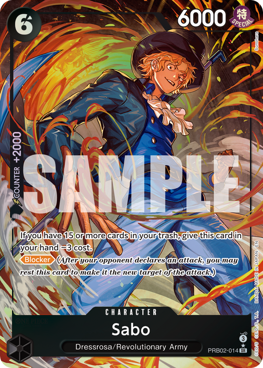 PRB02-014, SR, Sabo (Alternate)
