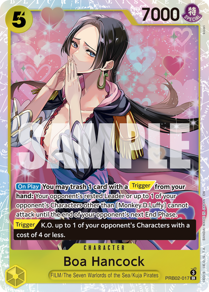 PRB02-017, SR, Boa Hancock