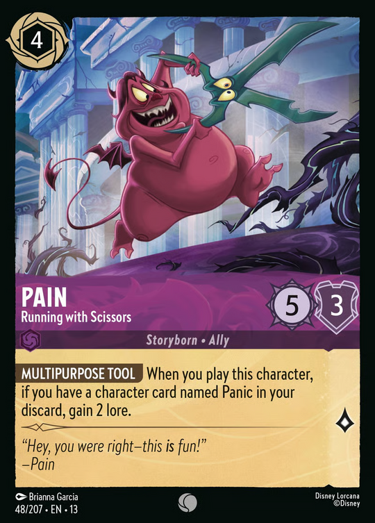 13ATK-048, C, Pain - Running with Scissors