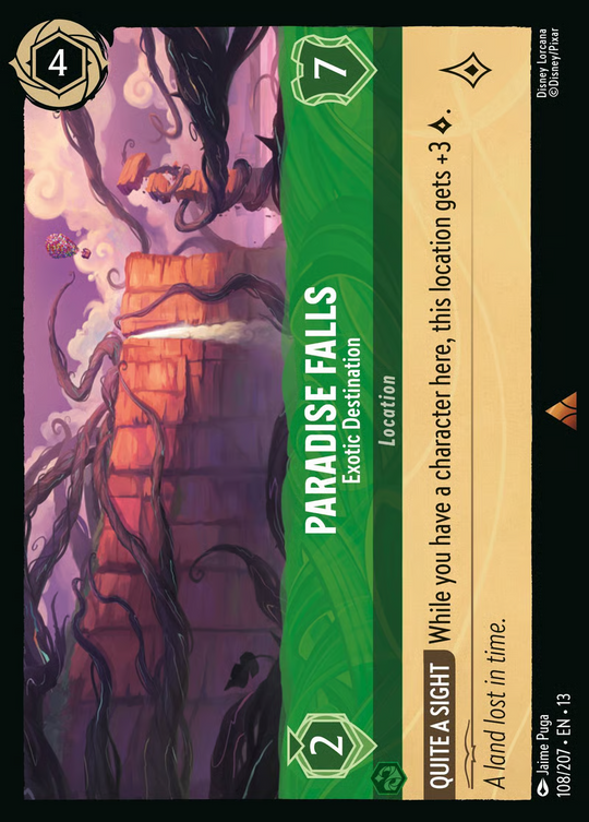 13ATK-108, R, Paradise Falls - Exotic Destination