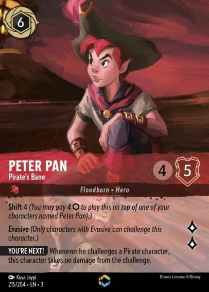 3INK-215, E, Peter Pan - Pirate's Bane
