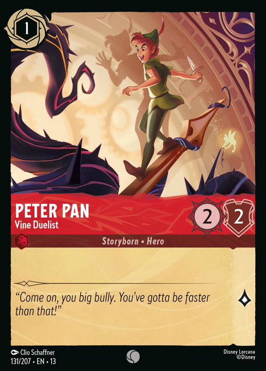 13ATK-131, C, Peter Pan - Vine Duelist (Foil)