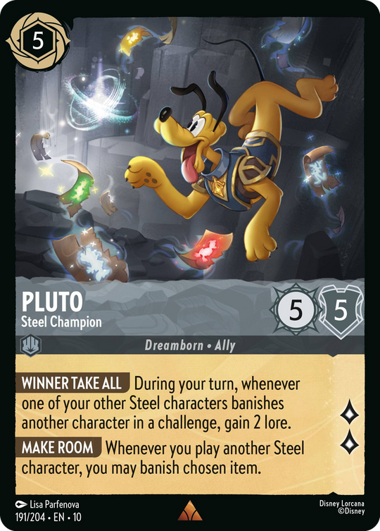 10WHI-191, R, Pluto - Steel Champion