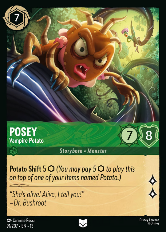 13ATK-091, UC, Posey - Vampire Potato (Foil)