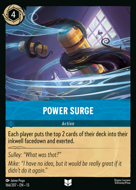 13ATK-166, UC, Power Surge (Foil)