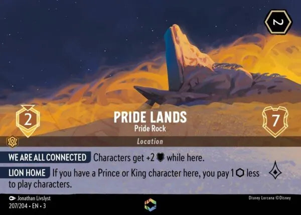 3INK-207, E, Pride Lands - Pride Rock