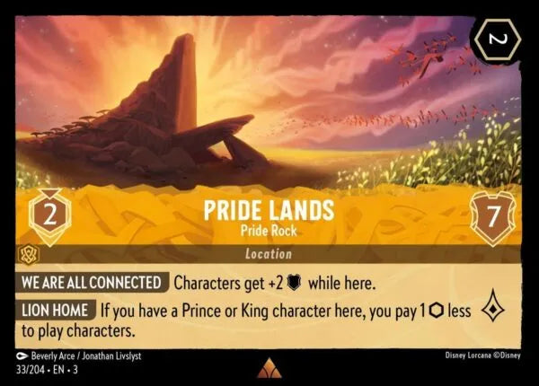3INK-033, R, Pride Lands - Pride Rock
