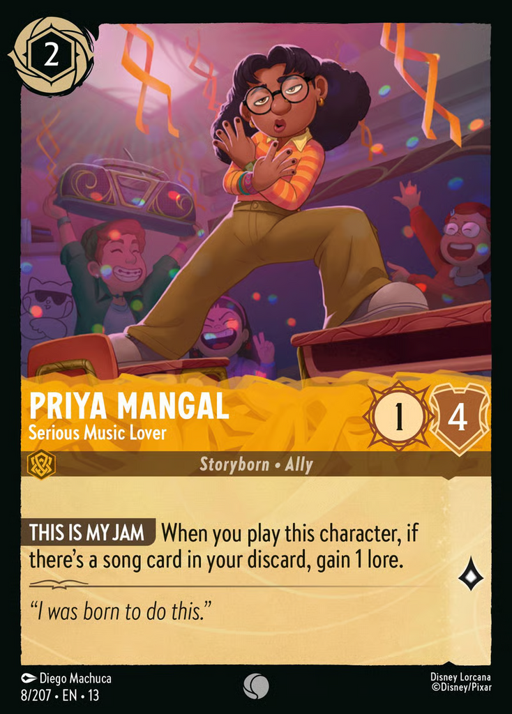 13ATK-008, C, Priya Mangal – Serious Music Lover