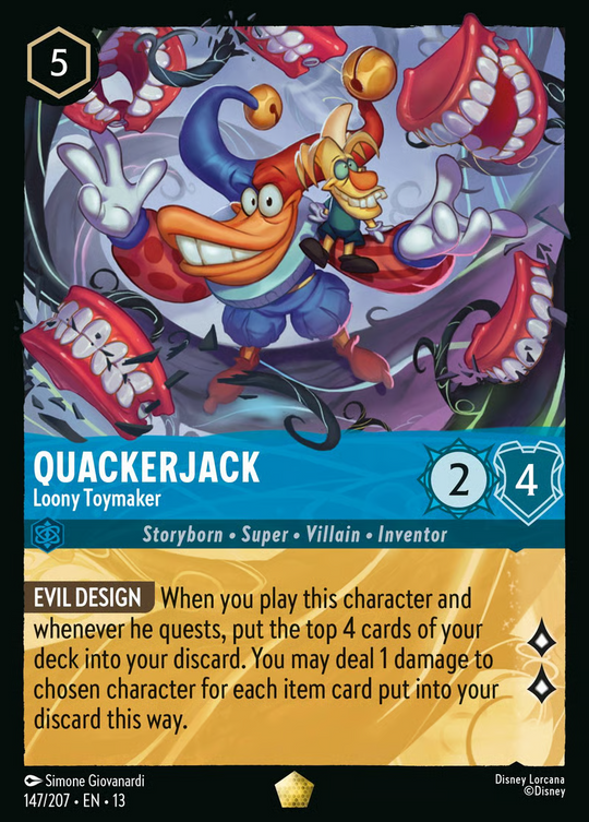 13ATK-147, L, Quackerjack - Loony Toymaker
