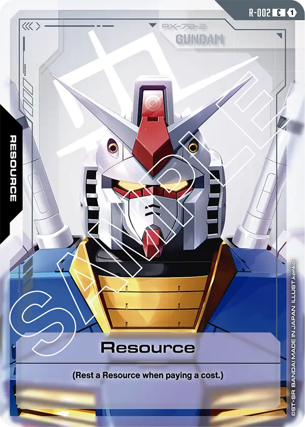 R-002, C, Resource (Gundam)