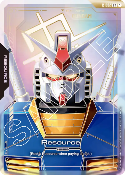 R-002, C, Resource (Gundam) (C++ Foil)