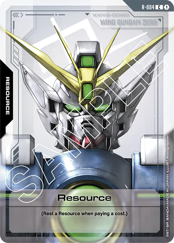 R-004, C, Resource (Wing Gundam Zero)
