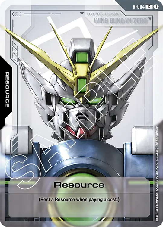 R-004, C, Resource (Wing Gundam Zero)