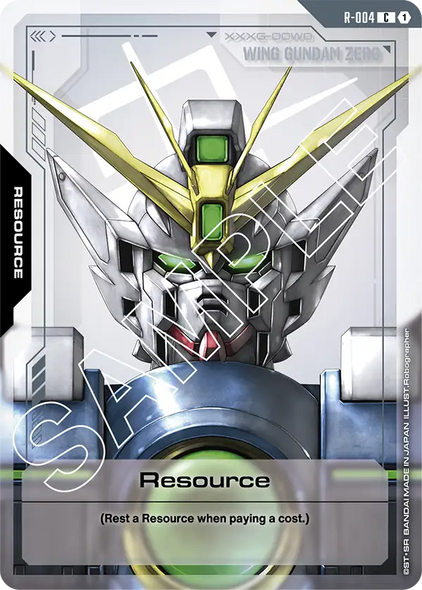 R-004, C, Resource (Wing Gundam Zero)