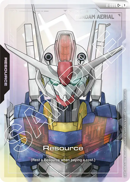 R-009, C, Resource (Gundam Aerial) (Foil)