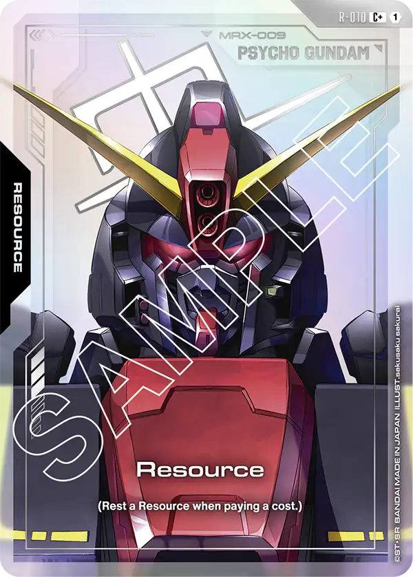 R-010, C, Resource (Psycho Gundam) (Foil)