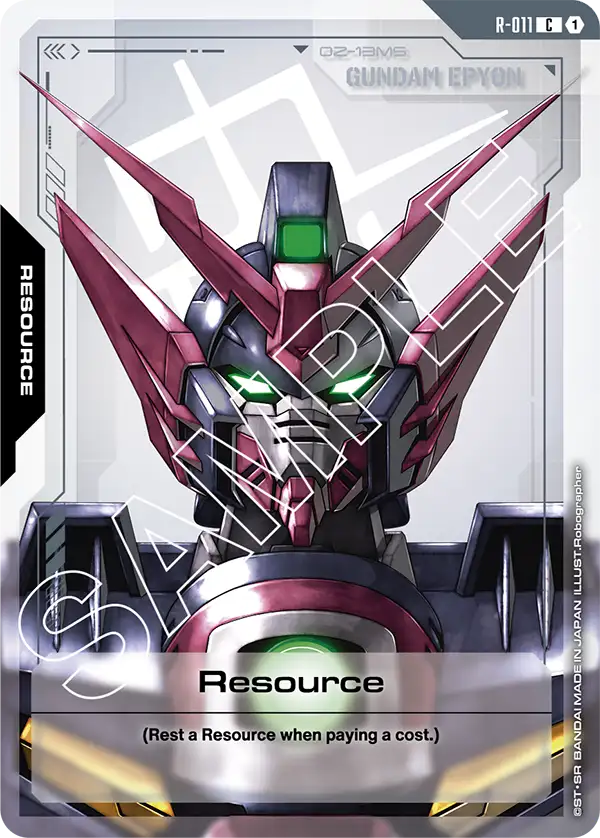 R-011, C, Resource (Gundam Epyon)