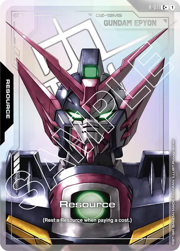 R-011, C, Resource (Gundam Epyon) (Foil)