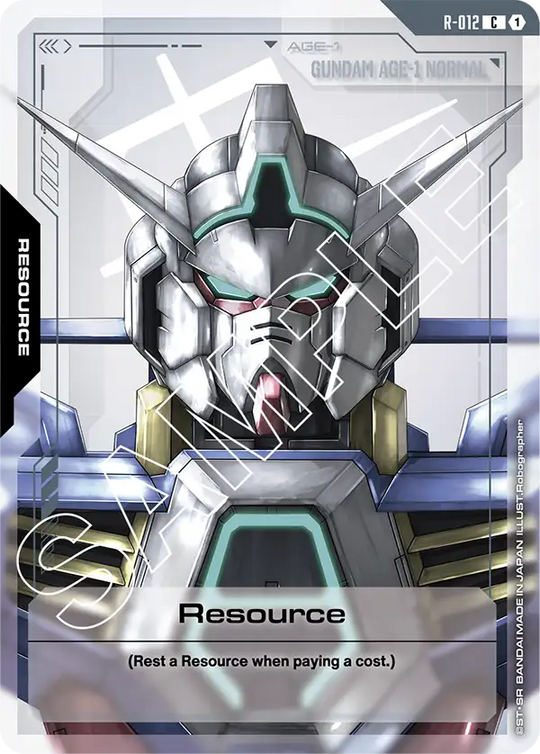 R-012, C, Resource (Gundam AGE-1 Normal)