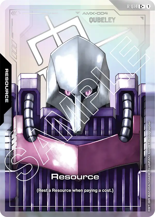 R-014, C, Resource (Qubeley) (Foil)
