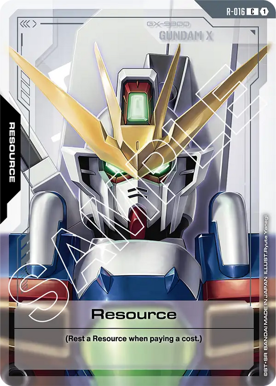 R-016, C, Resource (Gundam X)
