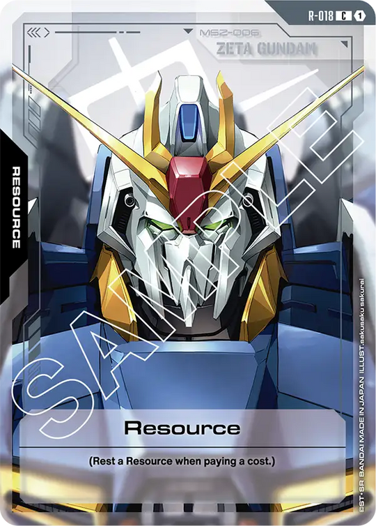 R-018, C, Resource (Zeta Gundam)