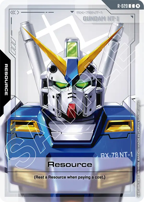 R-020, C, Resource (Gundam NT-1)