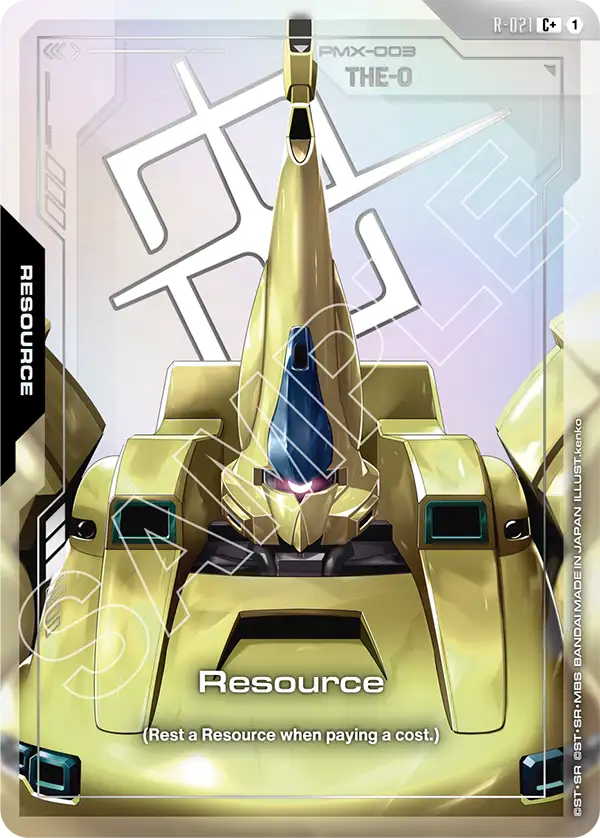 R-021, C, Resource (The-O) (Foil)