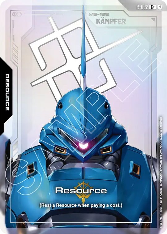 R-022, C, Resource (Kämpfer) (Foil)