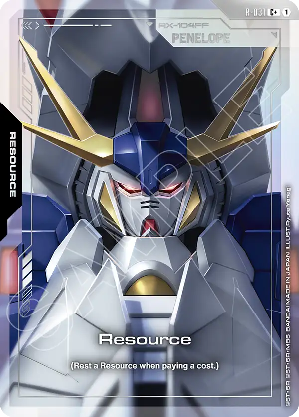 R-031, C, Resource (Penelope) (Foil Version)