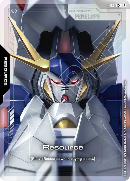 R-031, C, Resource (Penelope) (Foil Version)