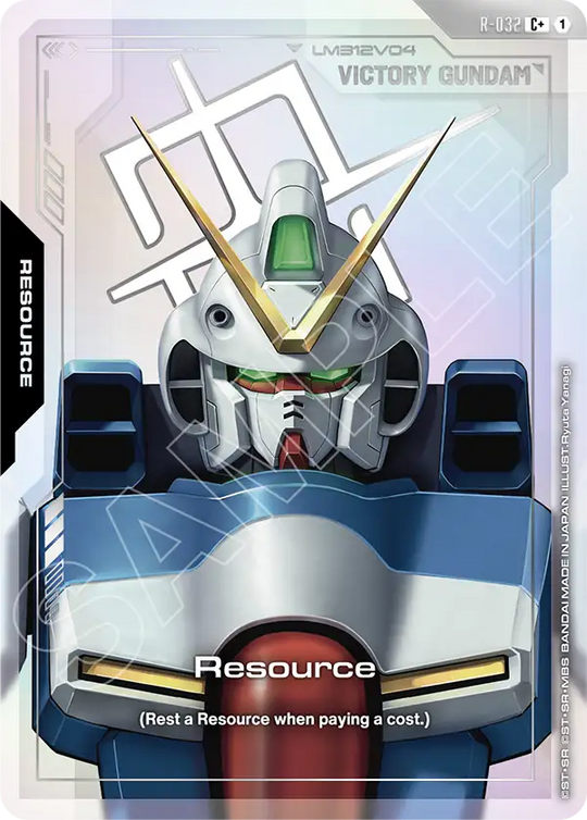 R-032, C, Resource (Victory Gundam) (Foil Version)